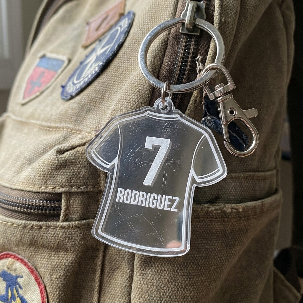 ユニフォーム型キーホルダー・アクスタ