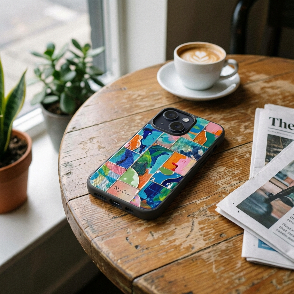 iPhoneケースとAirPodsケースのお揃いコーディネート