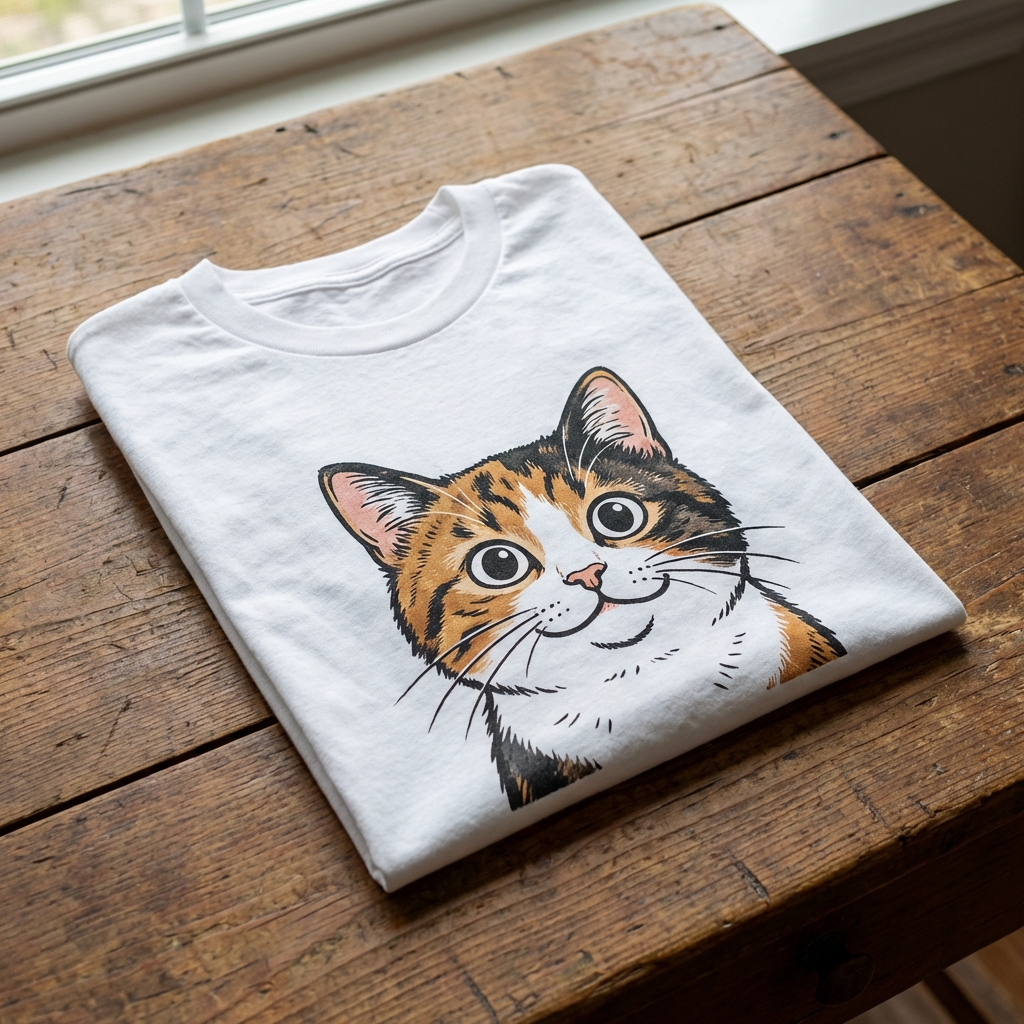 ペット写真のTシャツ