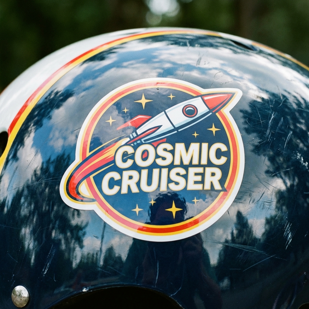 オリジナルファクトリーの高光沢ステッカー