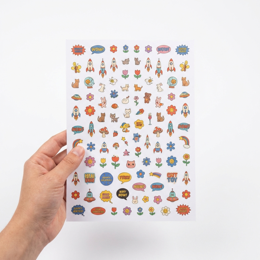 Up-Tのステッカーシート